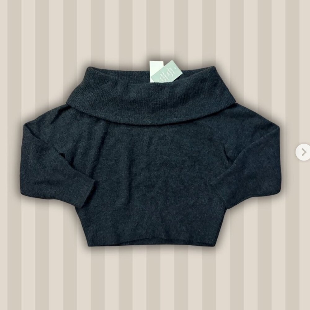 H&M off-the-shoulder knit sweater — NWT